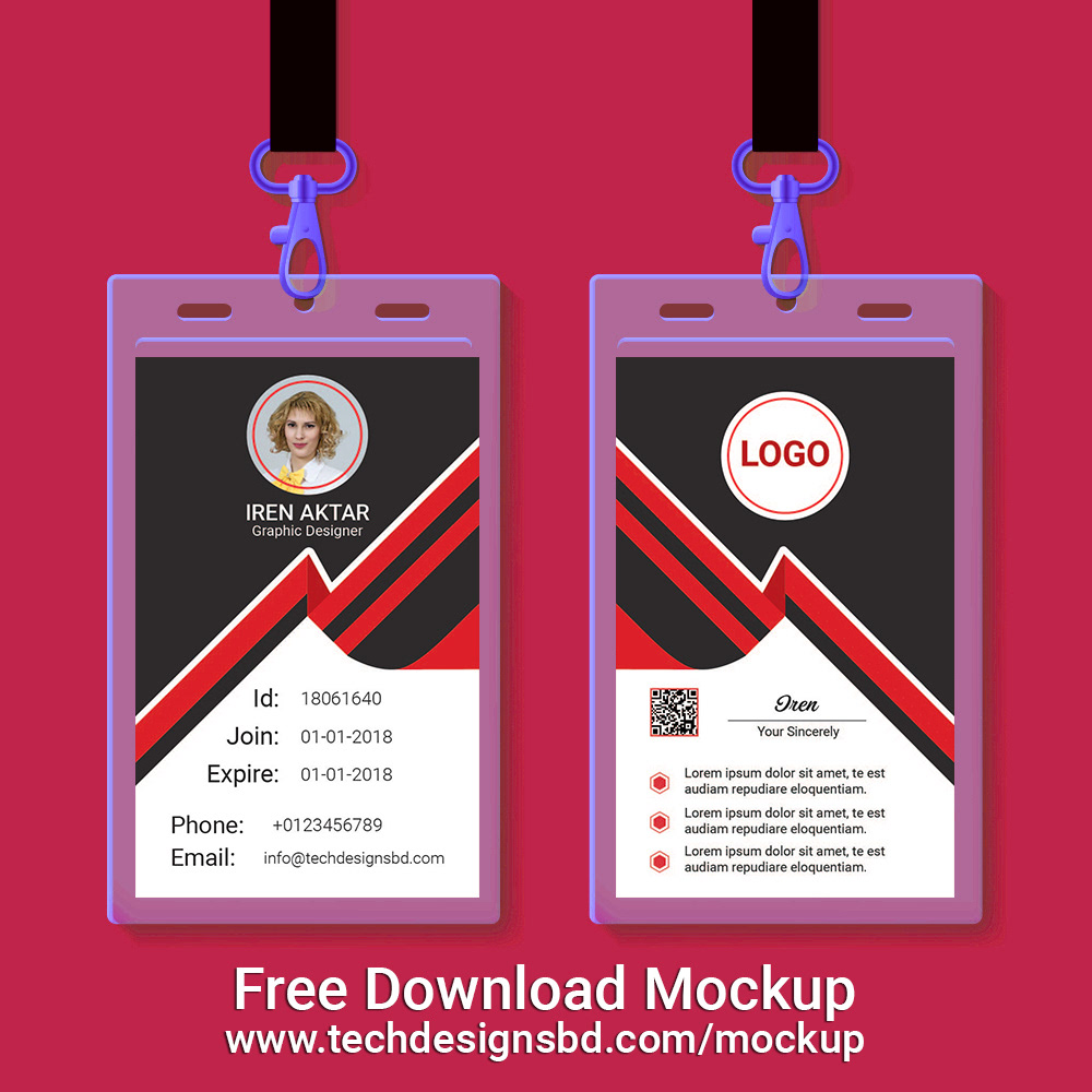 All files are easy to download and customize to your needs. 150 Best Id Card Mockup Templates Graphic Design Resources