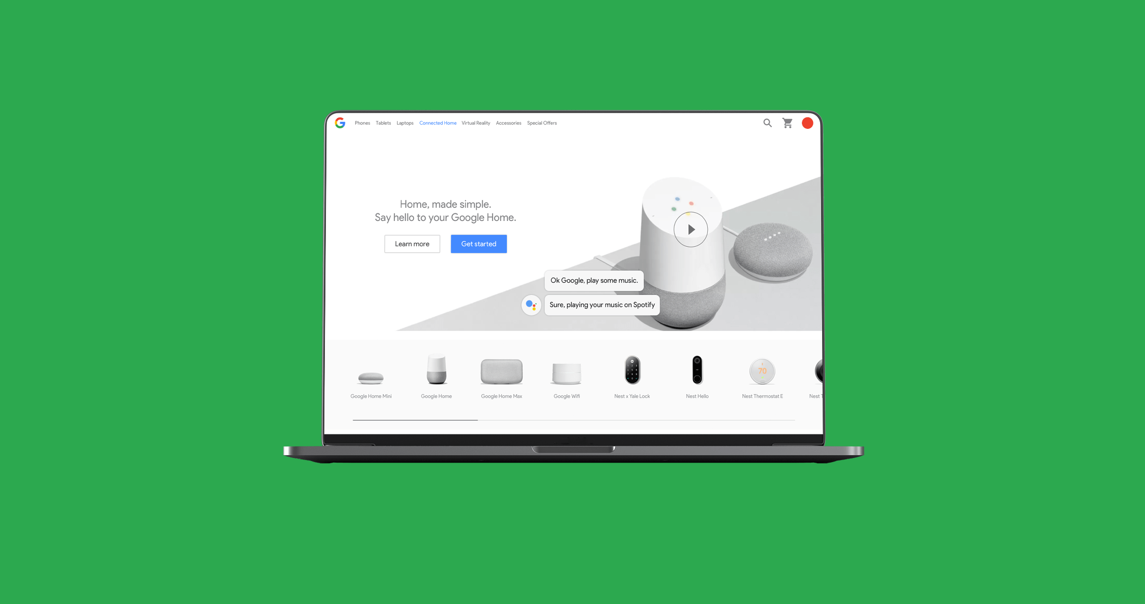 Google chrome mockup light version sketch file freebie. Google Connected Home Cody Marshall Visual Designer