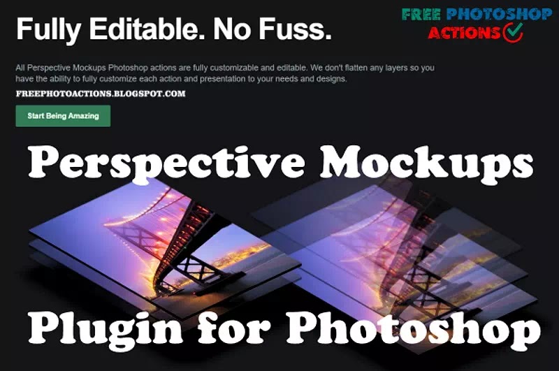 There's a basic free version available so you can try before you buy. Perspective Mockups Plugin For Photoshop Free Download
