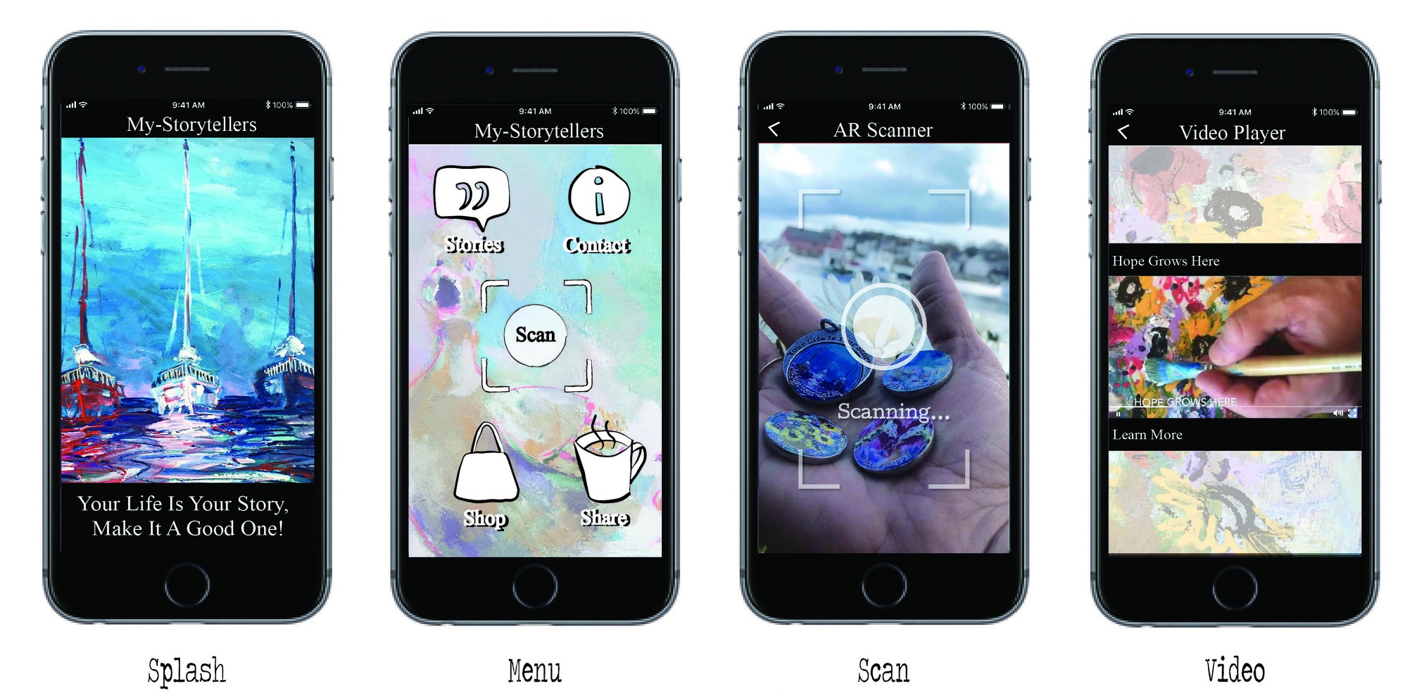 We will handle printing and shipping to your customers. Ar Scan My Storytellers