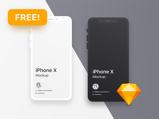 Minimalist mockup sketch file freebie. 36 Free Iphone Mockups Sketch December 2021 Ux Planet