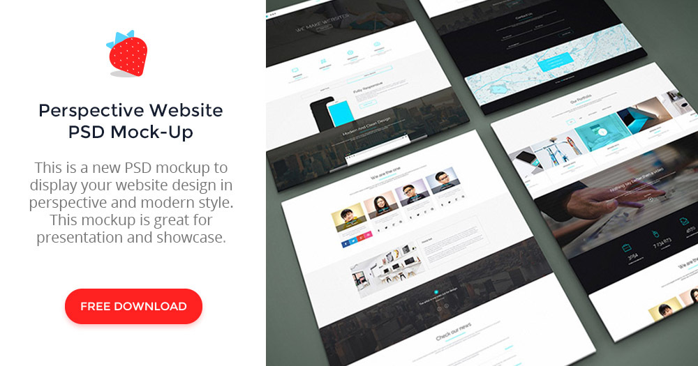 49+ Download Free Website Mockup&nbsp;Psd