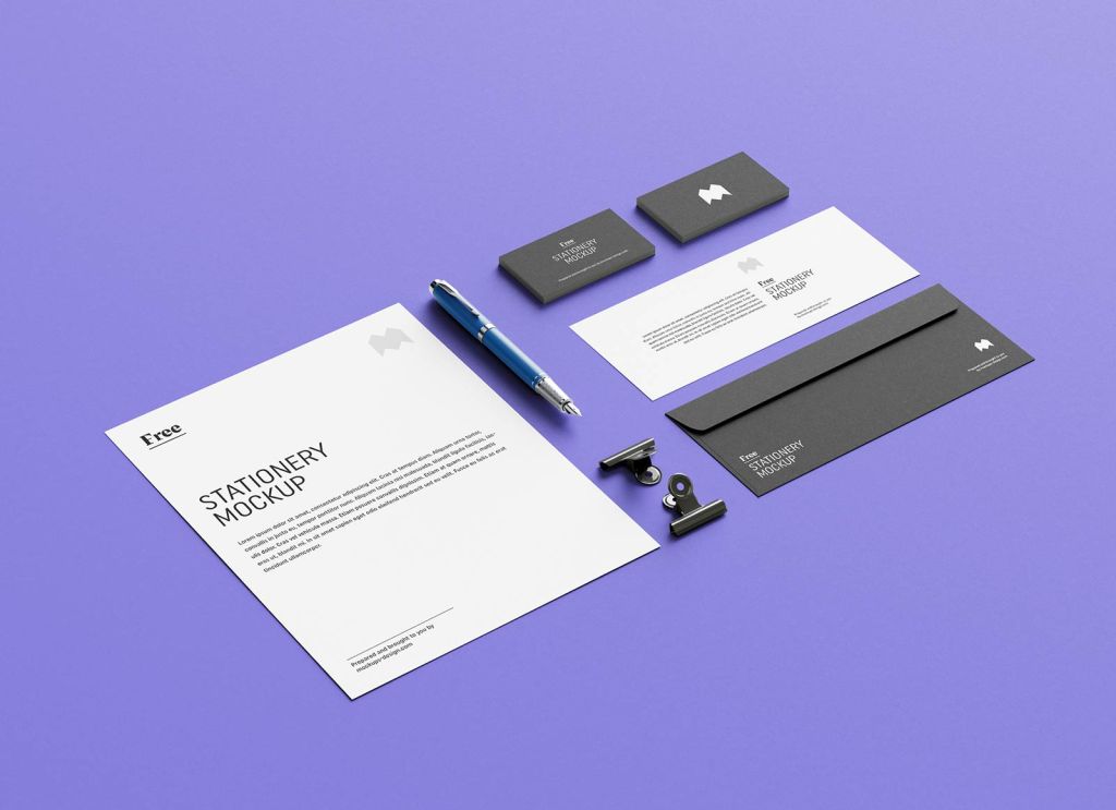 49+ Download Free Psd Mockup&nbsp;Stationery