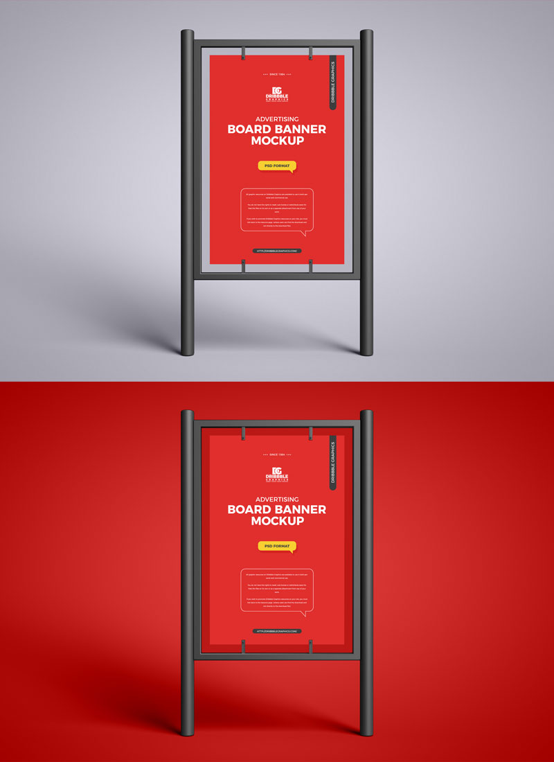 32+ Download Banner Mockup Template Psd