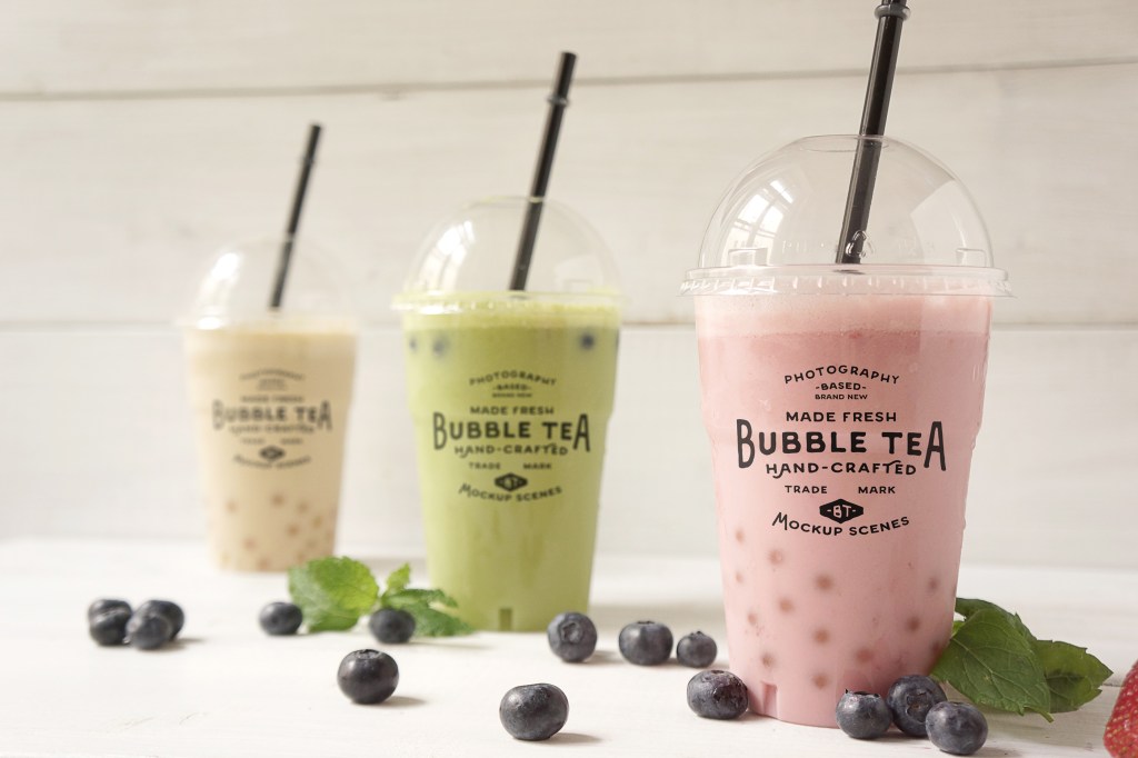 21+ Download Boba Tea Mockup&nbsp;Psd