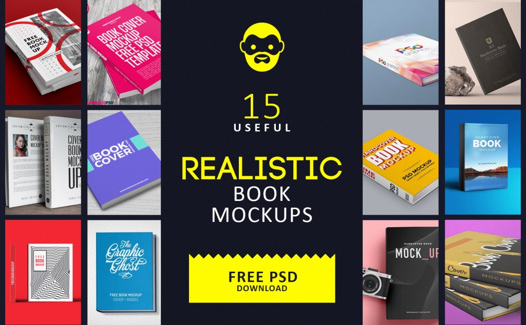 30+ Download 3D Ebook Mockup&nbsp;Psd