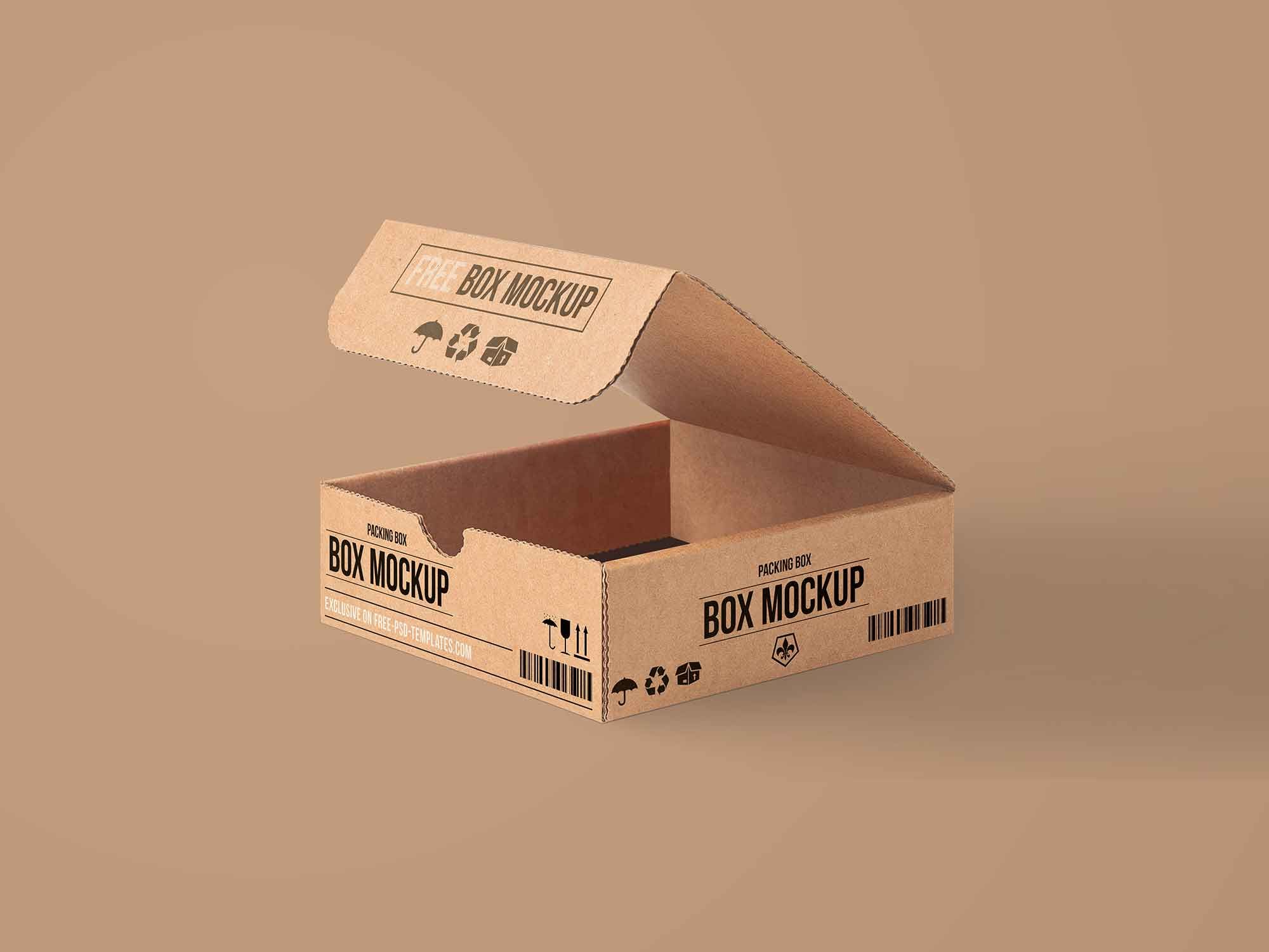 Free box mockups · no photoshop? 5729 Box Delivery Mockup Download Free Free Psd Mockup All Template Design Assets
