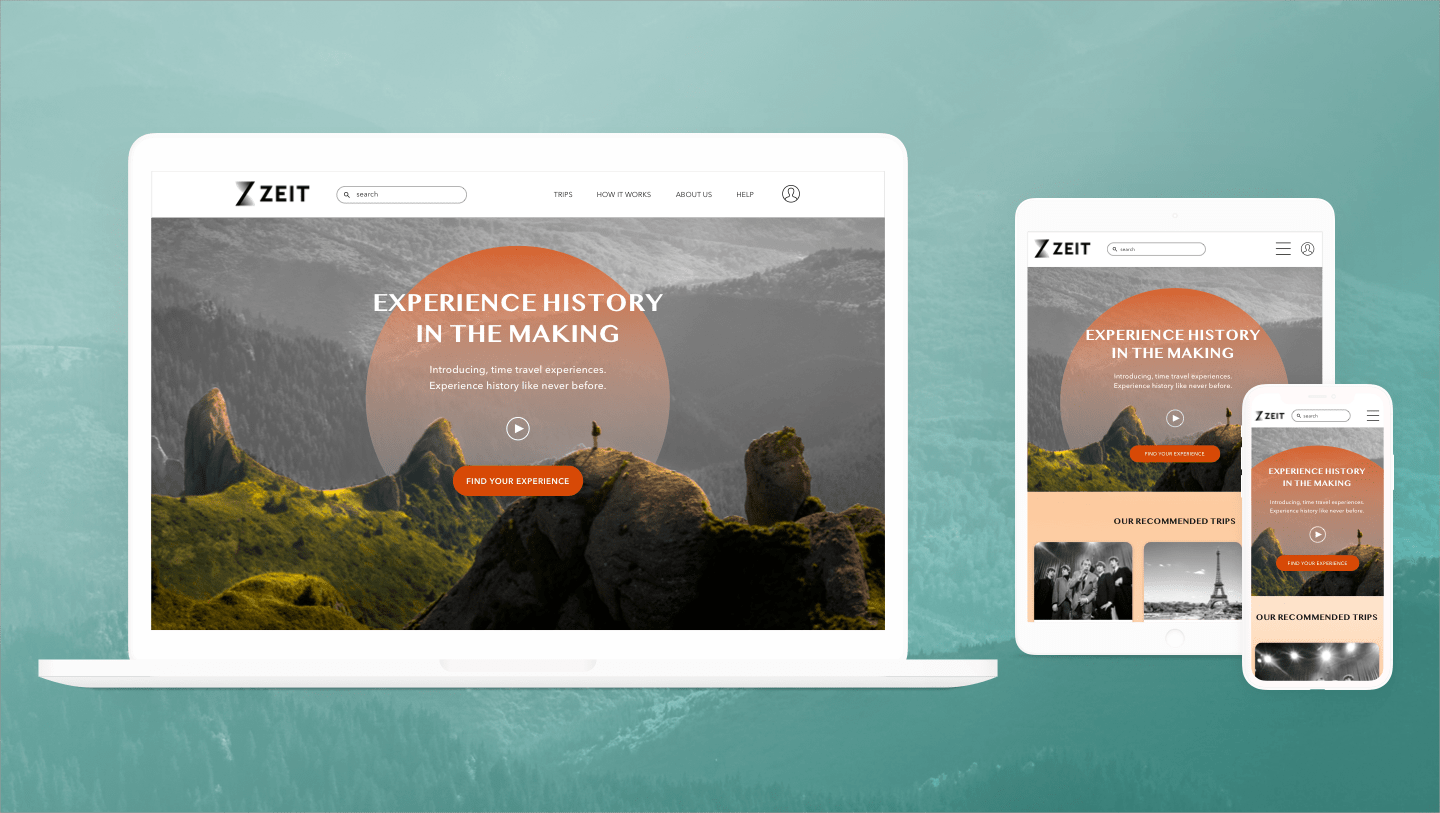 Eden is a fabulous bootstrap hotel booking template that is pretty perfect to design a complete hotel booking website. Zeit Travel E Commerce Website Joanne Mac