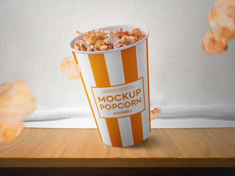 41+ Download Free Popcorn Mockup&nbsp;Psd