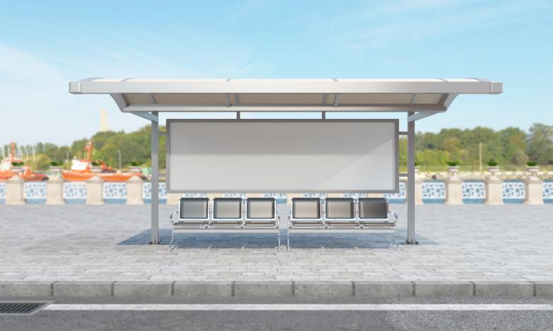33+ Download Bus Bench Mockup&nbsp;Psd