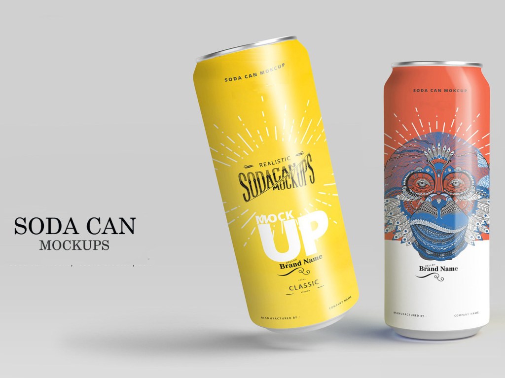31+ Download Soda Can Mockup Free&nbsp;Psd