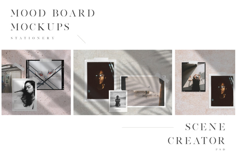 41+ Download Mood Board Mockup Psd