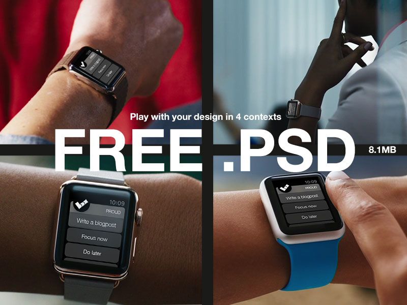 27+ Download Watch Mockup Psd Free