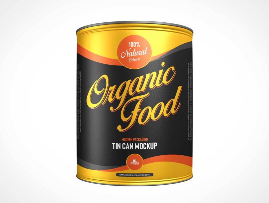 13+ Download Free Tin Can Mockup Psd