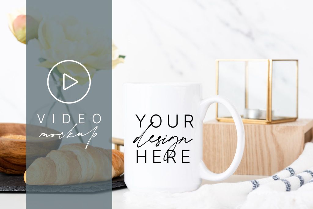 48+ Download Mug Video Mockup Psd