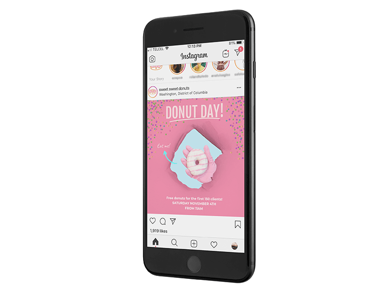 14+ Download Facebook Post Iphone Mockup&nbsp;Psd