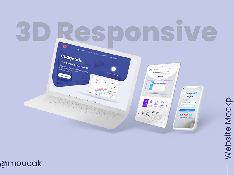 50+ Download Web Design Mockup Free&nbsp;Psd