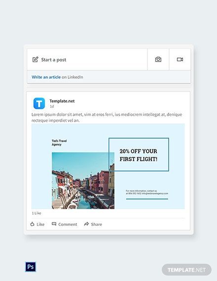 28+ Download Linkedin Post Mockup Free&nbsp;Psd