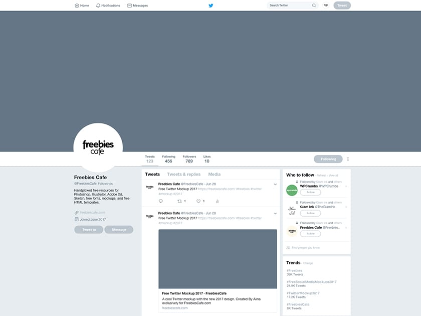 21+ Download Twitter Psd Mockup&nbsp;2017