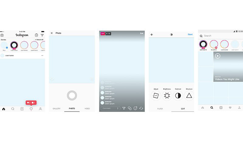 18+ Download Instagram Feed Mockup 2019&nbsp;Psd