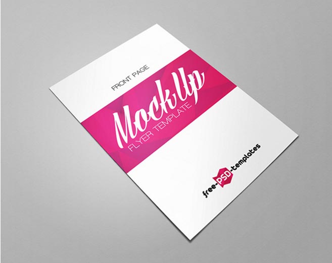 10+ Download Flyer A5 Mockup Free&nbsp;Psd