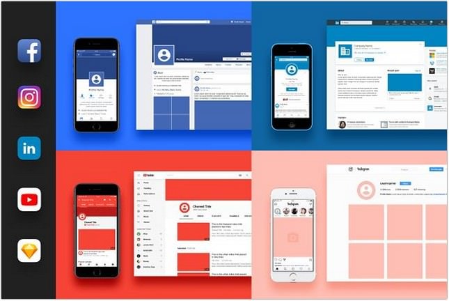 34+ Download Facebook Screen Mockup&nbsp;Psd