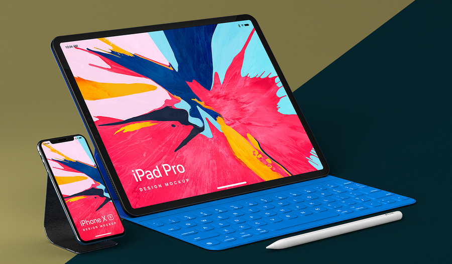 38+ Download Mockup Ipad And Iphone&nbsp;Psd